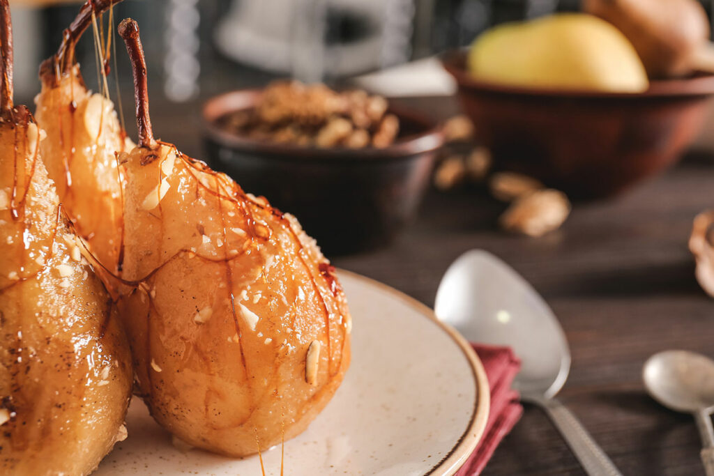 Poires fondantes au Thermomix