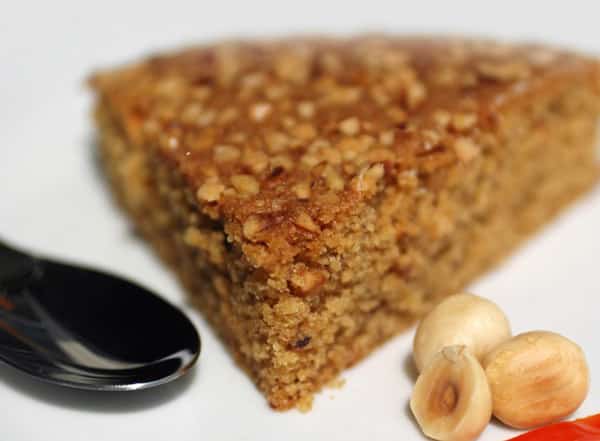 Gâteau aux noisettes