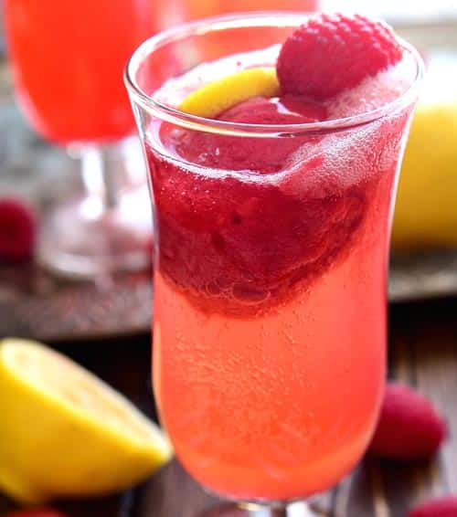 Cocktail du baiser saint-valentin