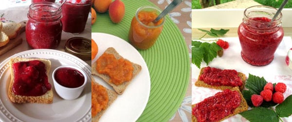 5 Confitures à 0 Points Weight Watchers