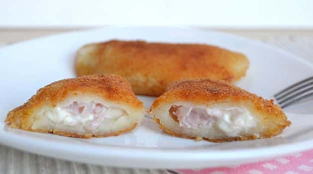 Mini-chausson au jambon et mozzarella