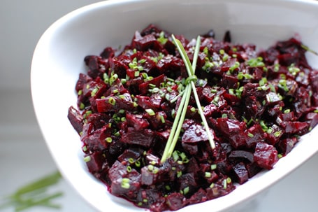 Salade de betterave rouge Weight watchers