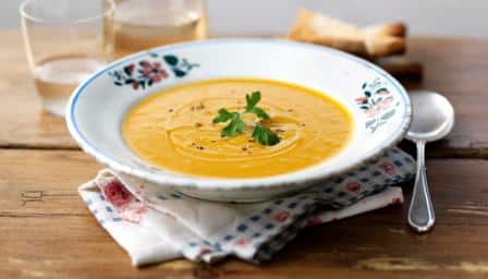 Soupe au potiron weight watchers