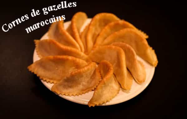 Cornes de gazelle à la marocaine