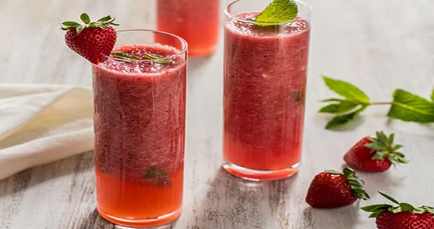 Mojito aux fraises