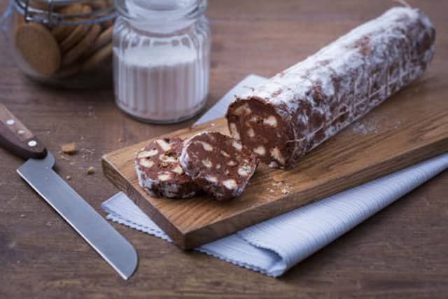 saucisson au chocolat