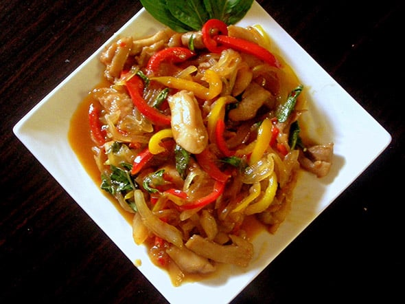 Blanc de poulet au poivron Weight Watchers