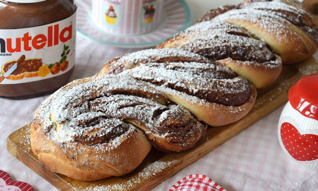 Brioche tressée au Nutella