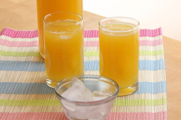 Limonade Fanta orange maison