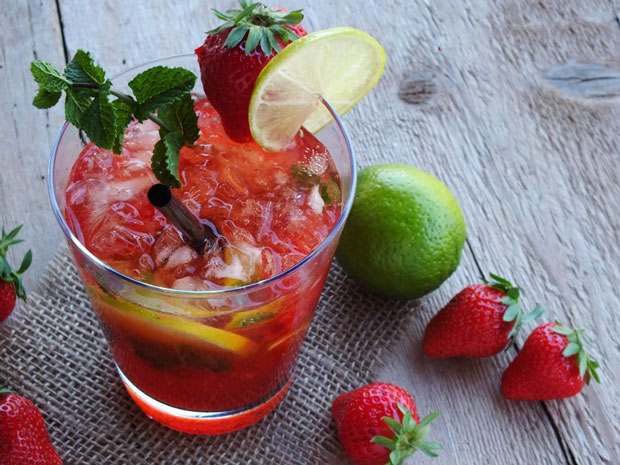 Mojito Fraise Weight watchers