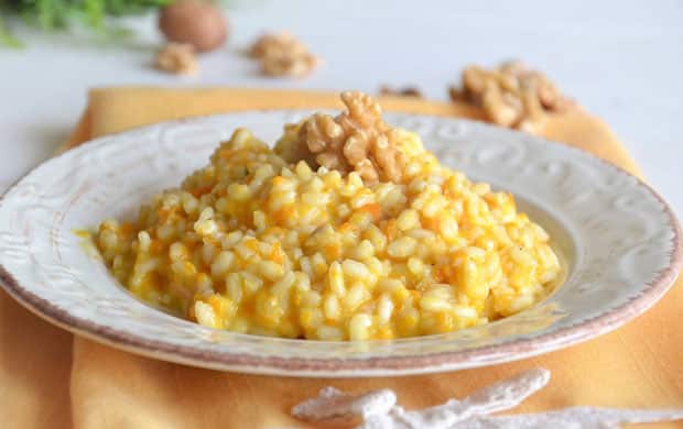 Risotto aux carottes et aux noix avec Thermomix