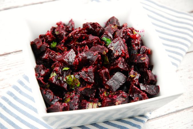 salade marocaine de betteraves