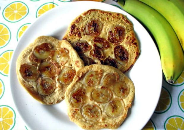 Pancakes aux bananes Weight Watchers