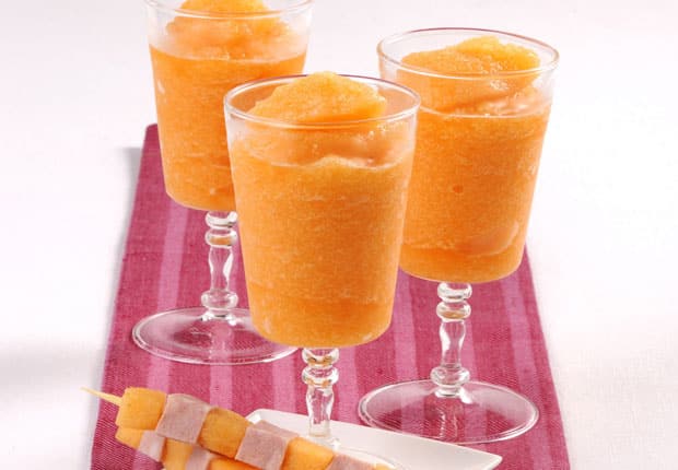 Sorbet au melon et Vodka