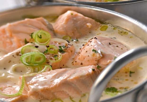 blanquette de saumon légère
