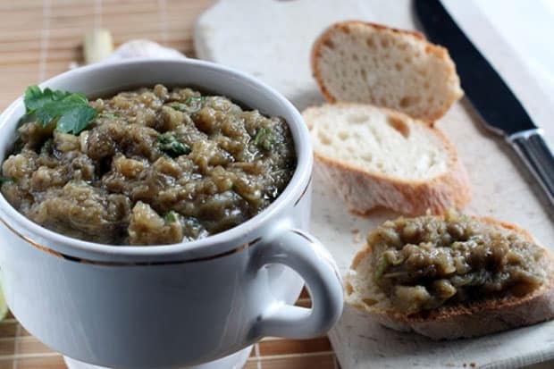 Caviar d'aubergines Weight watchers