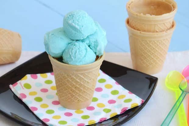 Crème Glacée Schtroumpf