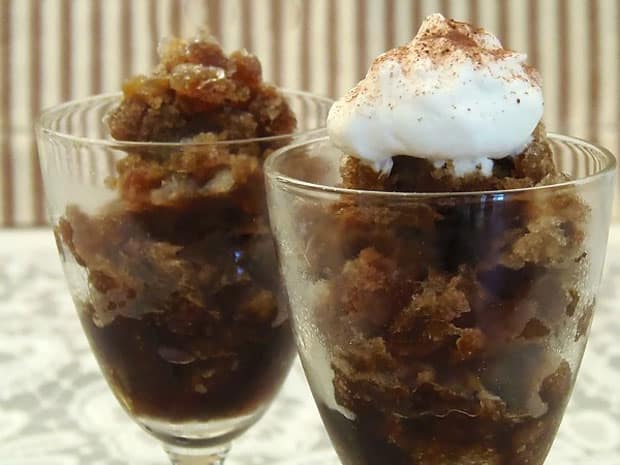 ranité au café ou café glacé