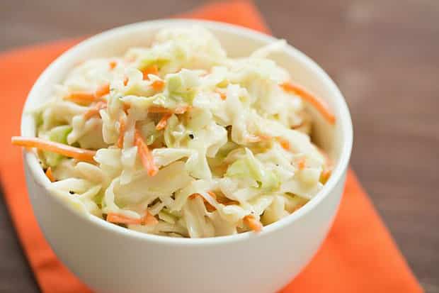 Salade Coleslaw Facile Weight watchers