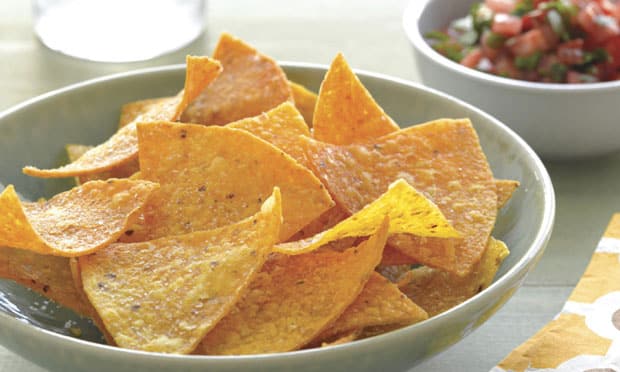 Chips nachos maison avec Thermomix
