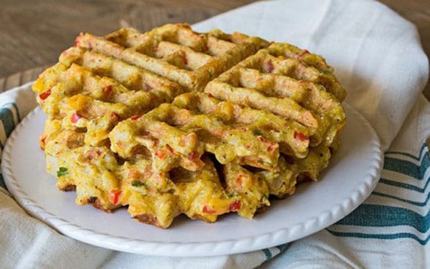 Gaufres aux légumes Weight Watchers