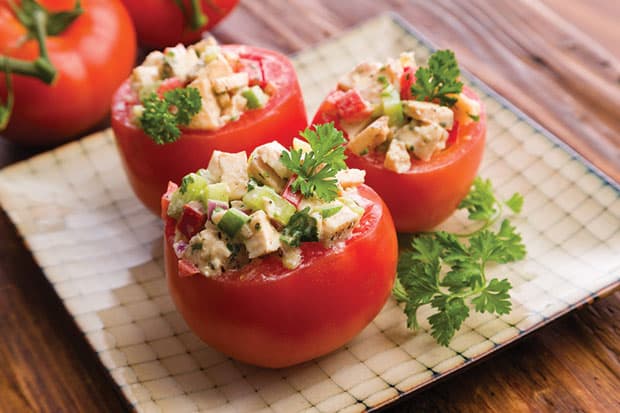 Tomates Crues farcies Weight Watchers