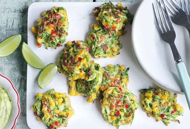 Galettes de Légumes et Maïs Weight Watchers