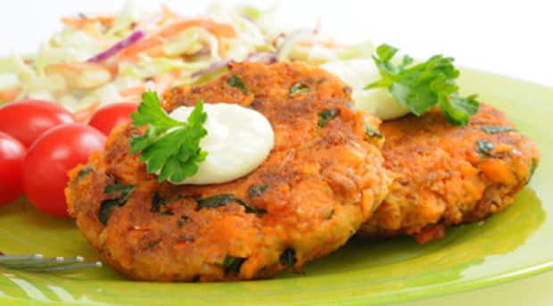 Galettes au saumon et pomme de terre avec Thermomix