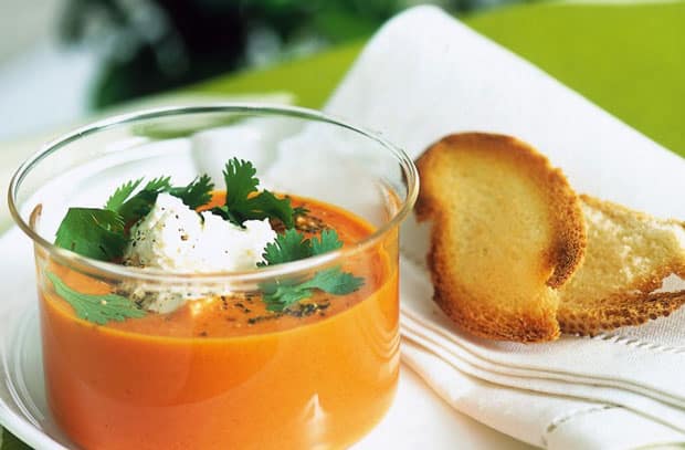 Velouté de tomates au thermomix