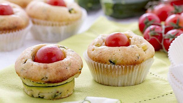 Muffins aux tomates cerises Weight Watchers