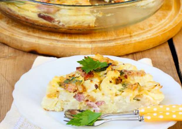 flan de chou-fleur Weight Watchers