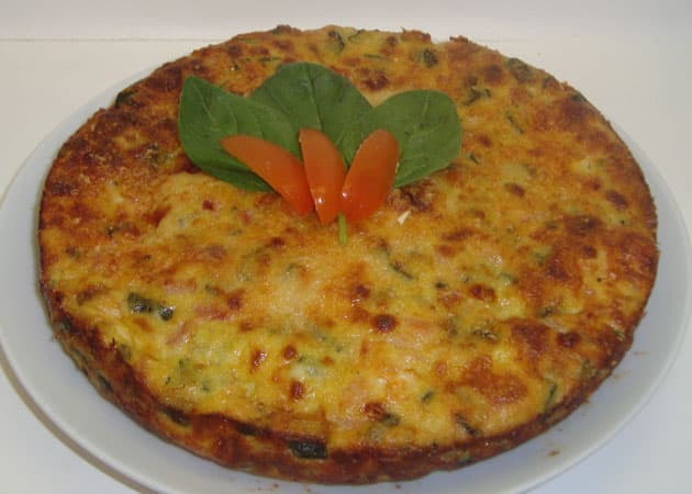 Flan de poulet aux légumes léger