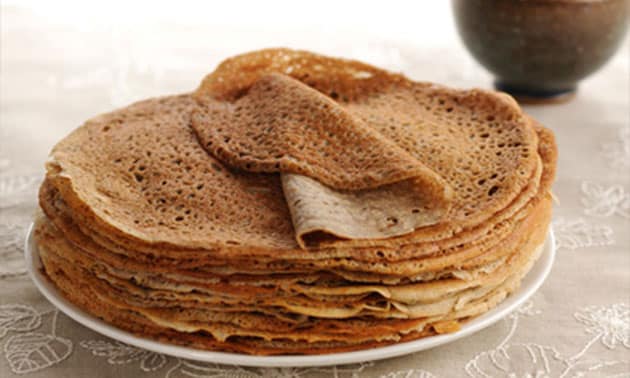 Galettes de sarrasin légères Weight Watchers