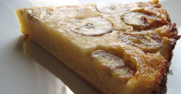 Gâteau invisible à la banane Weight Watchers