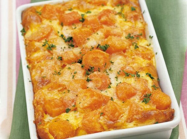 Gratin de carottes léger