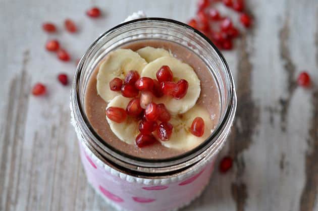 Smoothie à la grenade et à la banane au Thermomix