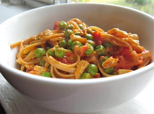 Pâtes à la dinde avec Cookéo