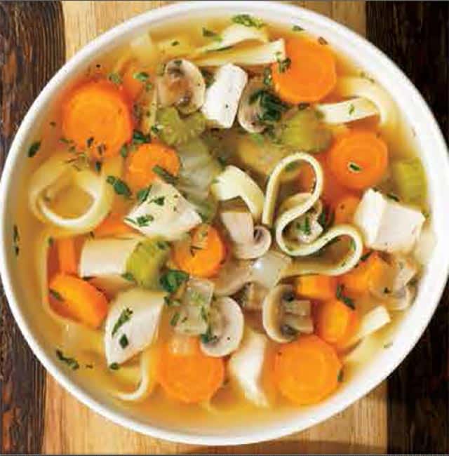 Soupe poulet et nouilles Weight Watchers