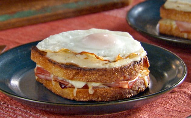 Croque madame léger Weight Watchers