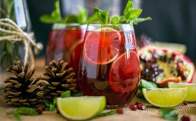 Mojito léger de Noël Weight Watchers