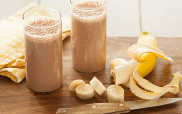 Smoothie à la banane et au chocolat Weight Watchers