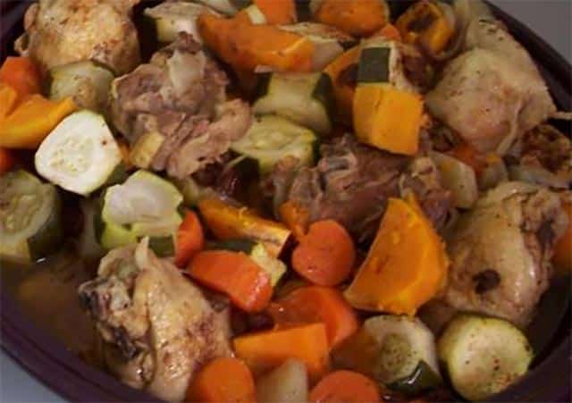 tajine poulet agneau avec Cookeo