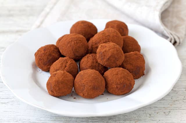 Truffes au chocolat légères Weight Watchers