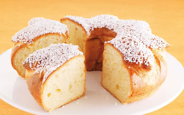 couronne des rois à la fleur d'oranger au Thermomix