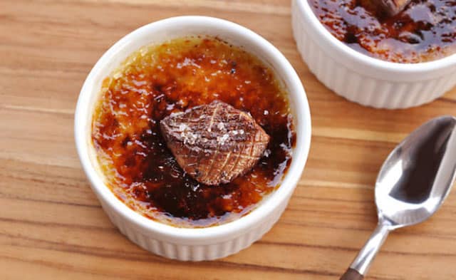crème brulée au foie gras au Thermomix