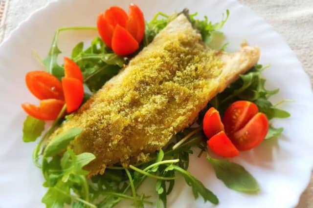 filet de poisson pané léger