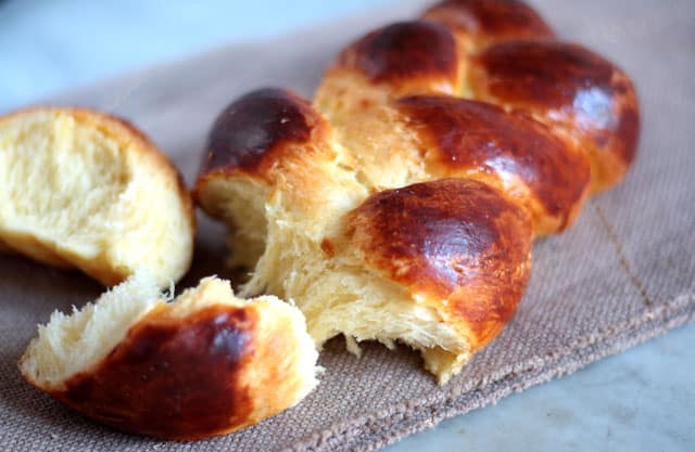 brioche trèssée super bonne au Thermomix