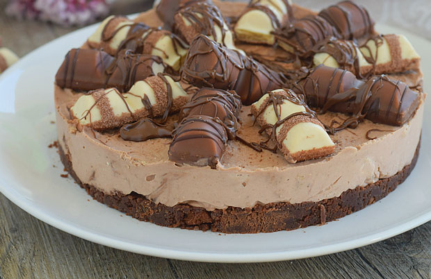 Cheesecake Kinder Bueno au Thermomix