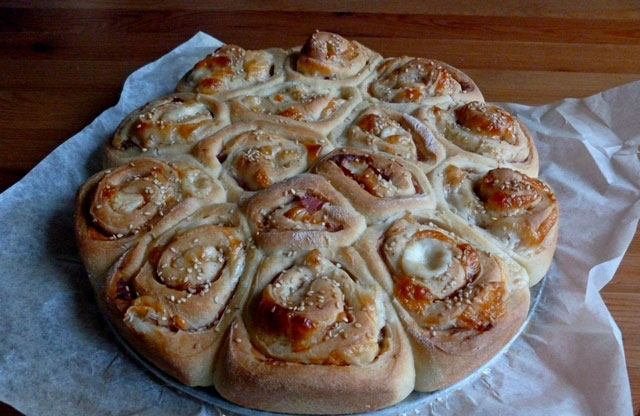 chinois salé au jambon et boursin au Thermomix