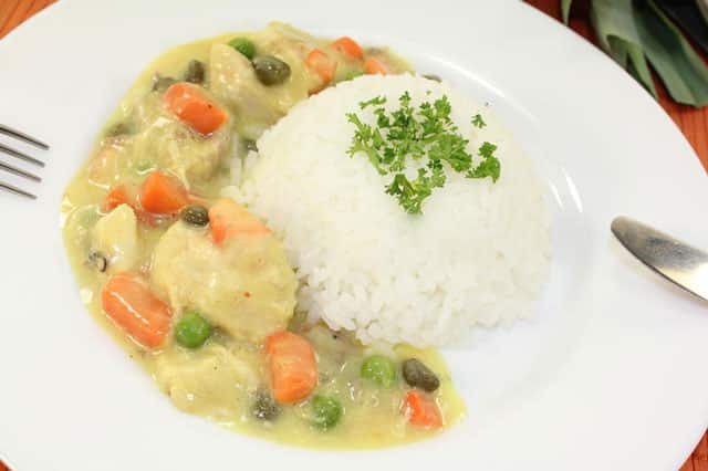 fricassée de poulet au Thermomix